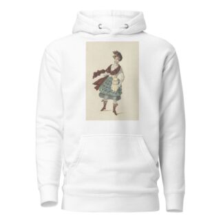 Costume prints by Paul Gavarni Hoodie