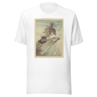The Rhine-Maidens teasing Alberich by Arthur Rackham T-Shirt