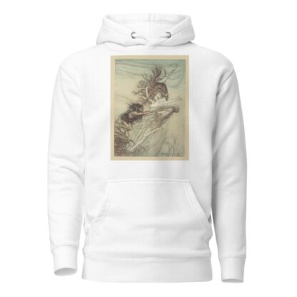 The Rhine-Maidens teasing Alberich by Arthur Rackham Hoodie