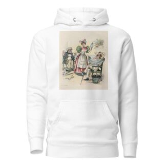 Giving the other fellow a chance by Louis Dalrymple Hoodie