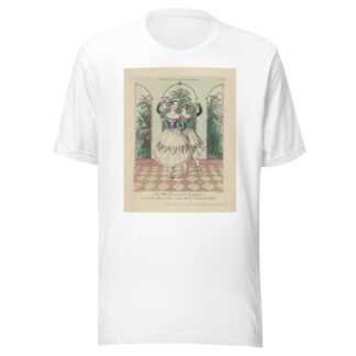 Die Dlles Danse und Ropiquet, tanzend den Jaleo de Xeres in dem Ballete ‘Der hinkende Teufel’ by Johann Christian Schoeller T-Shirt