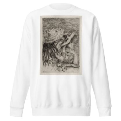 Le chapeau epingle by Pierre-Auguste Renoir Sweatshirt