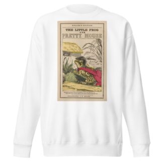 The little frog and pretty mouse Pl.1 by John B. Keller Sweatshirt