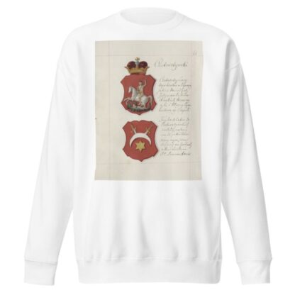 Herby Rzeczypospolitej Polskiej i W. X. Litewskiego. T. 1 Pl.089 by Boleslaw Starzyński Sweatshirt