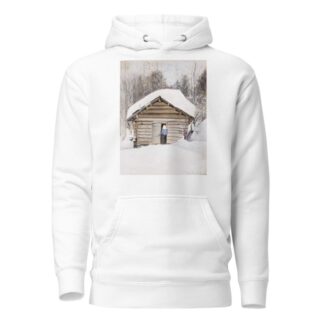 Old Woman At The Sauna Door by Hugo Simberg Hoodie