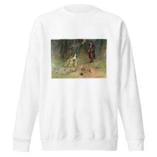 The Prince and Filadoro with the Snails by Warwick Goble Sweatshirt