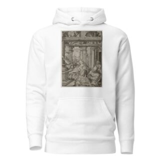 Adoration of the Shepherd by Frans Crabbe van Esplegem Hoodie