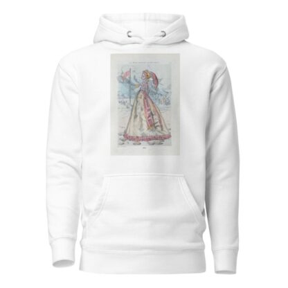 1865 [Women’s fashion in nineteenth-century Paris] by Henri Boutet Hoodie
