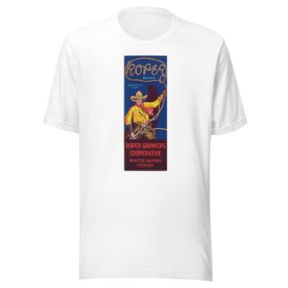 Roper Brand Produce Label by Anonymous T-Shirt