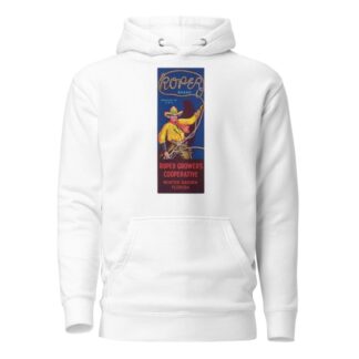Roper Brand Produce Label by Anonymous Hoodie