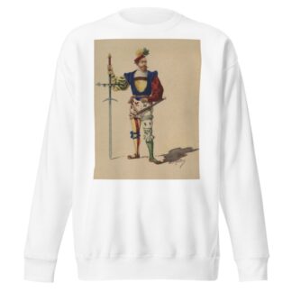 Historical costumes Pl.26 by Charles Bianchini Sweatshirt