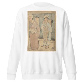 Orientálne matky s deťmi by Emil Orlik Sweatshirt