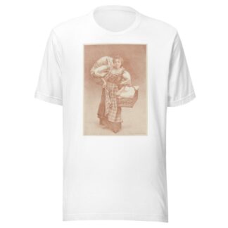 The Laundress by Camille Félix Bellanger T-Shirt