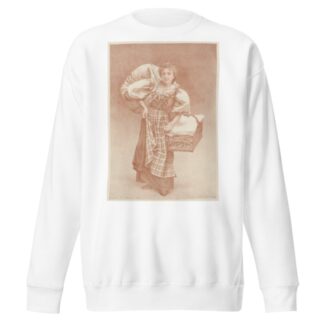The Laundress by Camille Félix Bellanger Sweatshirt