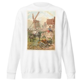 Durch die Welt voller Wonne und Jugendlust! Pl.06 by Ludwig Friedrich Göbelbecker Sweatshirt