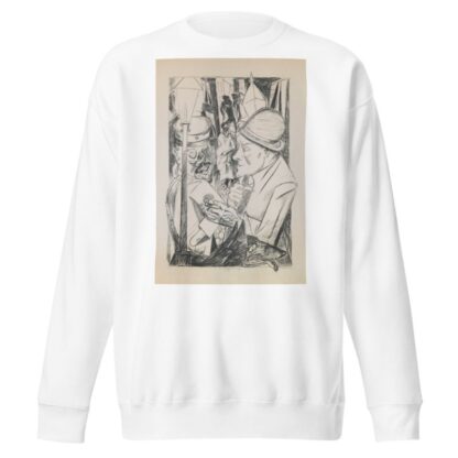 The Tightrope Walkers, plate 8 from the portfolio ‘Annual Fair’ by Max Beckmann Sweatshirt