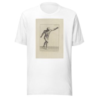 Anatomy improv’d and illustrated with regard to the uses thereof in designing Pl.30 by Michael van der Gucht T-Shirt
