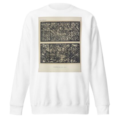 1, Le luxe ; 2, Les artes, au Pavillon de la Société Anonyme Mauméjean Frères by Jacques Gruber Sweatshirt