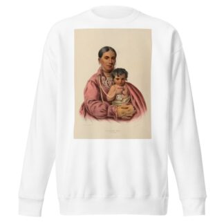 Mo-Hon-Go. Osage Woman by Charles Bird King Sweatshirt