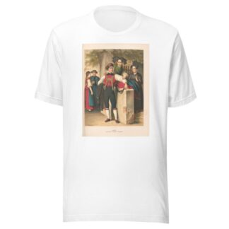 Deutsche Volkstrachten Pl.47 by Albert Kretschmer T-Shirt