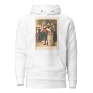 Deutsche Volkstrachten Pl.47 by Albert Kretschmer Hoodie
