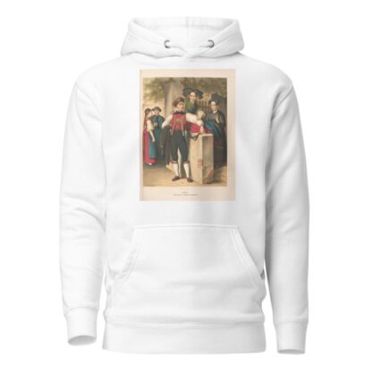 Deutsche Volkstrachten Pl.47 by Albert Kretschmer Hoodie