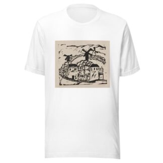 Landschaft mit Windmühlen by Ernst Ludwig Kirchner T-Shirt