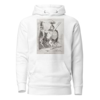 Achilles Véron withdrawing into his tent. by Honoré Daumier Hoodie