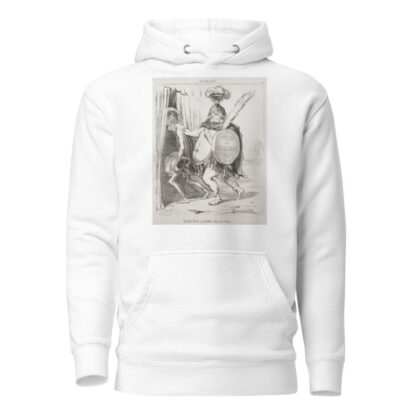 Achilles Véron withdrawing into his tent. by Honoré Daumier Hoodie