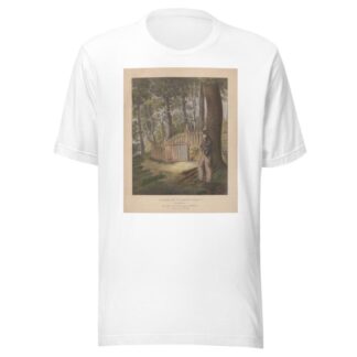 Tomb of Washington. Mount Vernon by John Rubens Smith T-Shirt