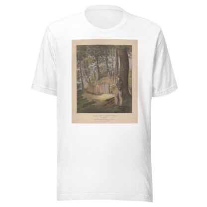 Tomb of Washington. Mount Vernon by John Rubens Smith T-Shirt