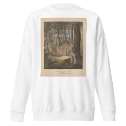 Tomb of Washington. Mount Vernon by John Rubens Smith Sweatshirt