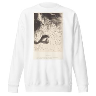 Saint-Antoine; Il doit y avoir quelque part des figures primordiales dont les corps ne sont que les images by Odilon Redon Sweatshirt