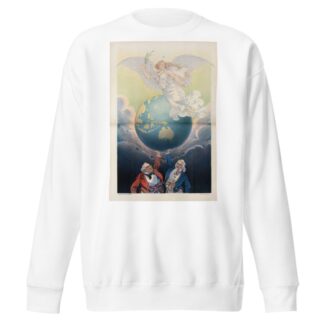 –and peace shall rule by Udo Keppler Sweatshirt