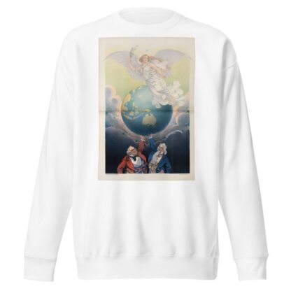 –and peace shall rule by Udo Keppler Sweatshirt