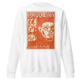 Portrait of Schmidt-Rottluff by Ernst Ludwig Kirchner Sweatshirt