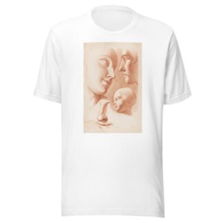 Heads of woman, man and child by Louis-François Roubiliac T-Shirt