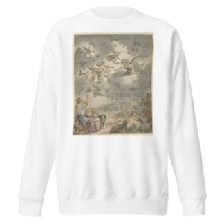 De verkondiging aan de herders by Cornelis Saftleven Sweatshirt