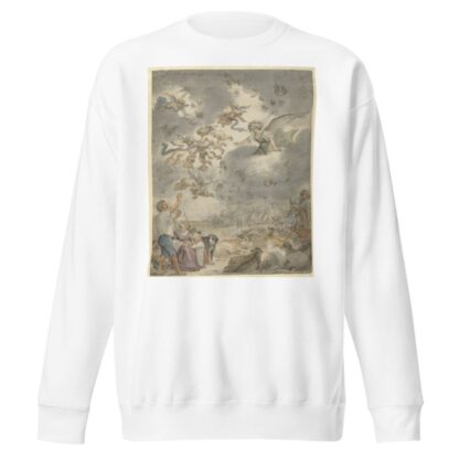 De verkondiging aan de herders by Cornelis Saftleven Sweatshirt