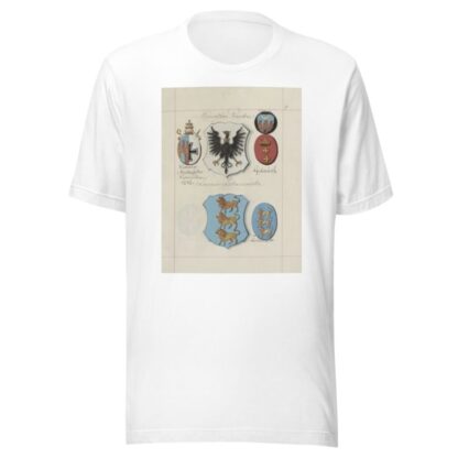 Herby Rzeczypospolitej Polskiej i W. X. Litewskiego. T. 1 Pl.027 by Boleslaw Starzyński T-Shirt