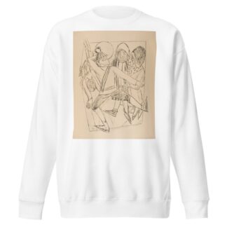 The Ice-Skater by Max Beckmann Sweatshirt