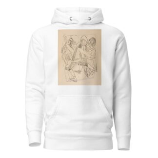 The Ice-Skater by Max Beckmann Hoodie