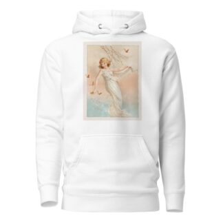 At Easter Joy by Louis Prang & Co. Hoodie