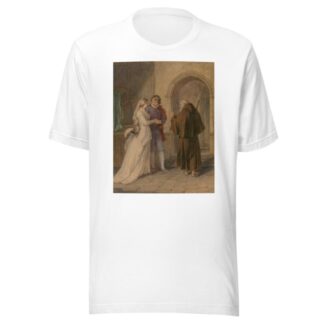 Scenes from Hamlet and Romeo and Juliet 1 by John Massey Wright T-Shirt