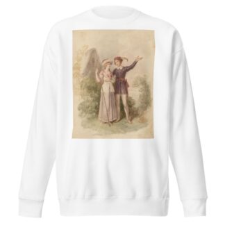 Illustrations to Shakespeare Pl.051 by John Massey Wright Sweatshirt