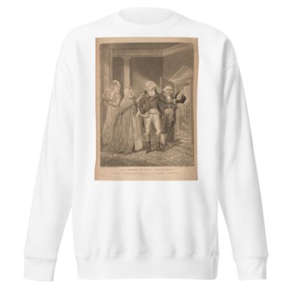 The Prodigal Son taking leave. by Anonymous Sweatshirt