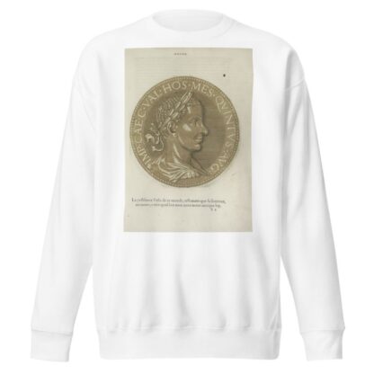 Portrait of Emperor Hostilianus by Hubert Goltzius Sweatshirt