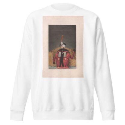 A series of portraits of the emperors of Turkey Pl.31 by John Young Sweatshirt