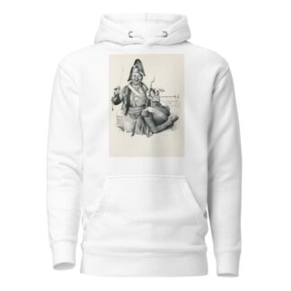 Le Barbier Parisien by Charles-Joseph Traviès de Villers Hoodie