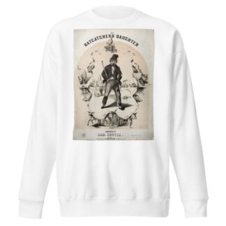 The Ratcatcher’s Daughter – Sheet Music Cover by Winslow Homer Sweatshirt